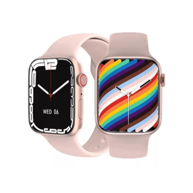 RELOJ DE PULSERA IMPORTCLICK INTELIGENTE SMARTWATCH BLUETOOTH ACTIVIDAD CARDÍACA DEPORTE ROSADA - 2