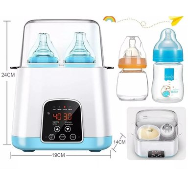 CALENTADOR IMPORTCLICK BLANCO ESTERILIZADOR ELÉCTRICO MAMADERAS MULTIFUNCIONAL 6 EN 1 - 2