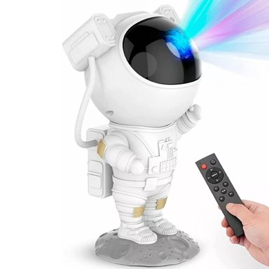 LÁMPARA PROYECTOR ASTRONAUTA GALAXIA LUZ LED /RGB - 2