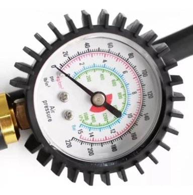 PISTOLA IMPORTCLICK INFLADOR CALIBRADOR NEUMÁTICOS MANÓMETRO RUEDAS - 2