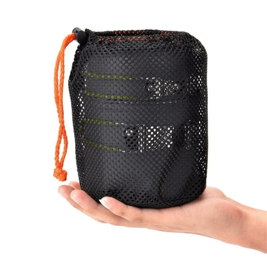 SET 5 PIEZAS OLLAS CUBIERTO PEGABLES ULTRALIGERO CAMPING - 4