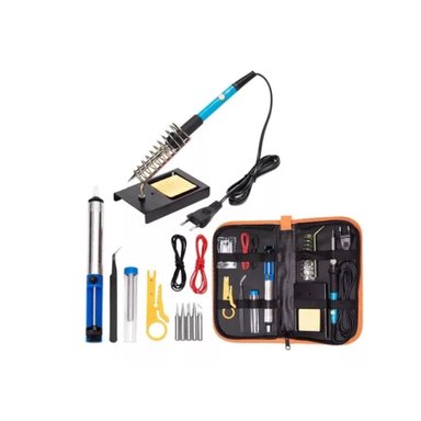 KIT CAUTÍN SOLDAR ELÉCTRICO PUNTA LÁPIZ ESTAÑO - 1