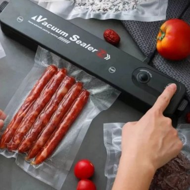 MAQUINA SELLADORA AL VACÍO ALIMENTOS SELLADOR BOLSAS - 6