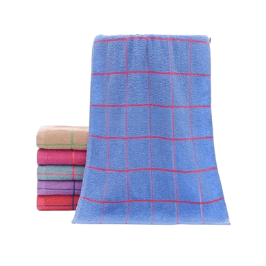 SET 12 PAÑOS IMPORTCLICK COCINA FLECO CUADRO 60X40 CM CELESTE 65 GR - 1