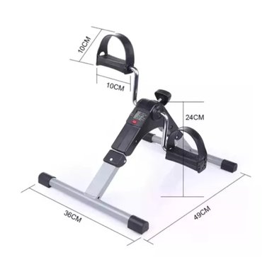PEDALERA SPINNING EJERCITADOR MANOS PIES MONITOR PLEGABLE - 3