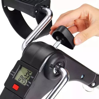 PEDALERA SPINNING EJERCITADOR MANOS PIES MONITOR PLEGABLE - 5