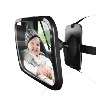 ESPEJO RETROVISOR AUTO SEGURIDAD NIÑOS 25 CM X 18 CM - 2