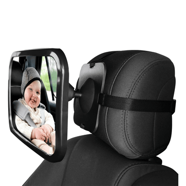 ESPEJO RETROVISOR AUTO SEGURIDAD NIÑOS 25 CM X 18 CM - 5
