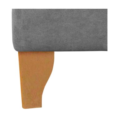 BASE CAMA EUROPEA IMPORTCLICK DIVIDIDA KING 200X180 CM GRIS LINO - 3