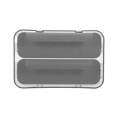 ORGANIZADOR PORTAHUEVOS 2 NIVELES 32 HUEVOS 26X23 CM GRIS - 2