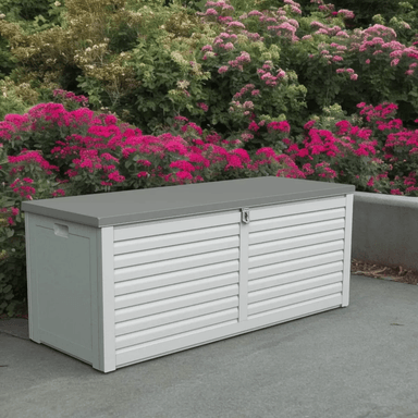 BAÚL ORGANIZADOR CAJA INTERIOR EXTERIOR 270 L GRIS - 5