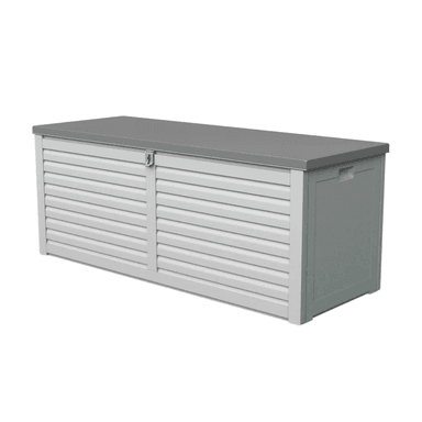 BAÚL ORGANIZADOR CAJA ALMACENAJE 390 L GRIS - 1