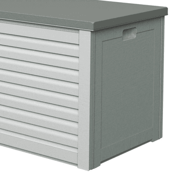 BAÚL ORGANIZADOR CAJA ALMACENAJE 390 L GRIS - 4