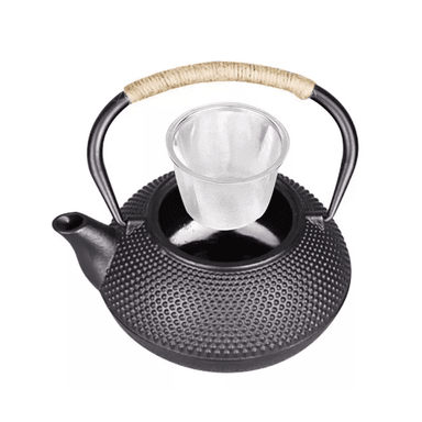 TETERA JAPONESA HIERRO FUNDIDO DURADERO INFUSOR ACERO INOXIDABLE - 3