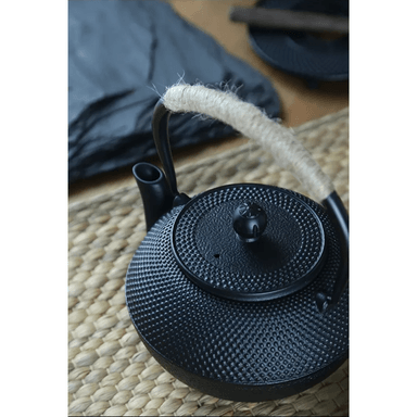 TETERA JAPONESA HIERRO FUNDIDO DURADERO INFUSOR ACERO INOXIDABLE - 4