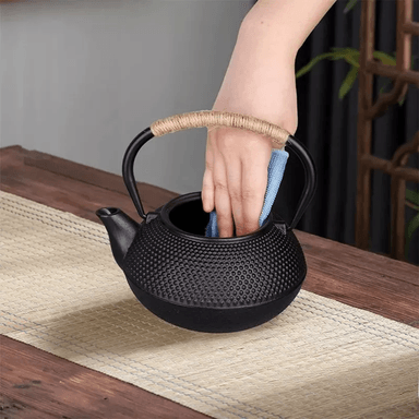 TETERA JAPONESA HIERRO FUNDIDO DURADERO INFUSOR ACERO INOXIDABLE - 5