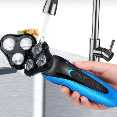 AFEITADORA INALÁMBRICO IMPORTCLICK ELÉCTRICA DEPILADORA MODELO 7390 HOMBRE 2 VELOCIDADES - 6