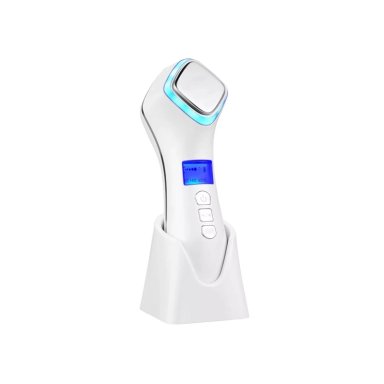 MASAJEADOR ELÉCTRICO FACIAL TERAPIA ROSTRO ULTRASÓNICO CRIOTERAPIA CONTROL - 1