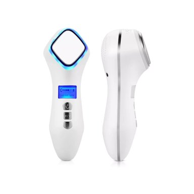 MASAJEADOR ELÉCTRICO FACIAL TERAPIA ROSTRO ULTRASÓNICO CRIOTERAPIA CONTROL - 2