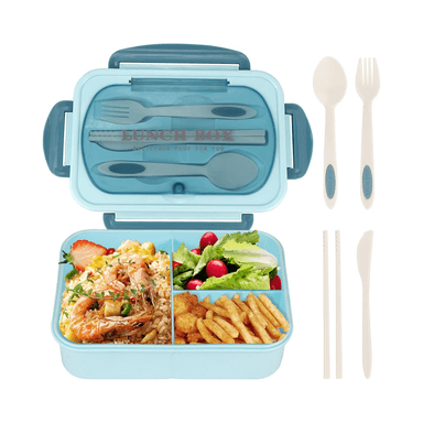 TUPPER CONTENEDOR MICROONDAS ALIMENTOS SERVICIO CELESTE - 1