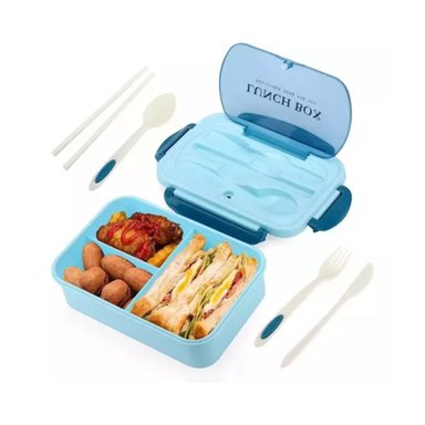 TUPPER CONTENEDOR MICROONDAS ALIMENTOS SERVICIO CELESTE - 2
