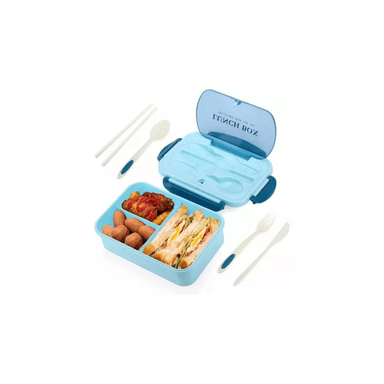 TUPPER CONTENEDOR MICROONDAS ALIMENTOS SERVICIO CELESTE - 3