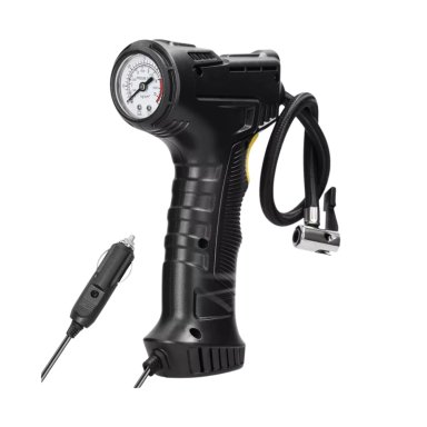 COMPRESOR PORTÁTIL 12 V 120 WATT INFLA NEUMÁTICO AUTO NEGRO - 1