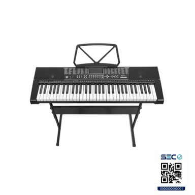 TECLADO PIANO ELECTRÓNICO MUSICAL 61 TECLAS + FUNDA + ATRIL - 4