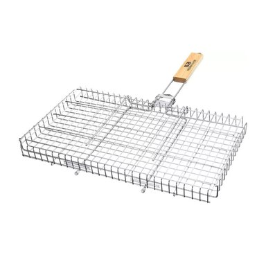 REJILLA PARRILLA DOBLE ASADOR PESCADOS VERDURAS - 2