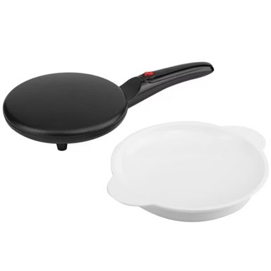 PANQUEQUERA SARTÉN ELÉCTRICO ANTIADHERENTE 20 CM NEGRO - 5