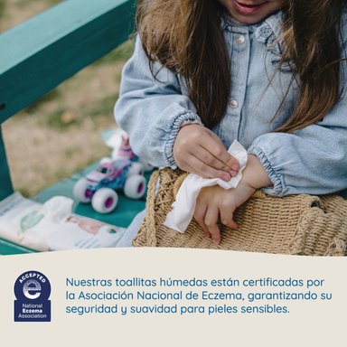 CAJA 12 TOALLITAS HÚMEDAS BIODEGRADABLES AQUA BABY 60 UNIDADES - 6