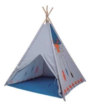 CARPA TIPI CARPA INDIO NIÑO NIÑA EN COLOR BLANCO - 1