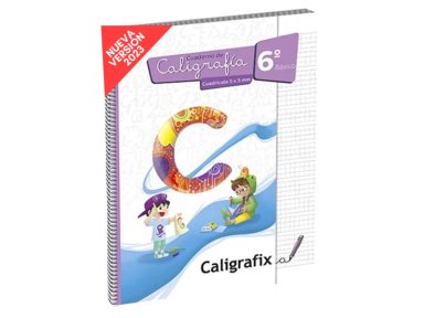 CUADERNO DE CALIGRAFÍA 5X5MM 6° BÁSICO - MUNDICROM - 1