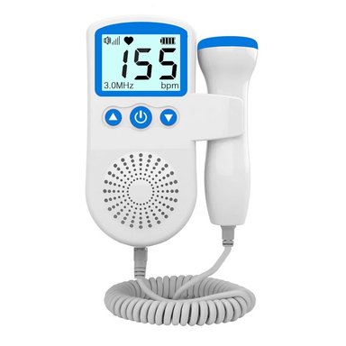 MONITOR FETAL DOPPLER MUNDO ONLINE ULTRASONIDO LATIDOS BEBÉ AZUL - 1