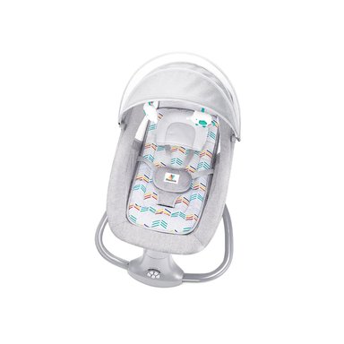 SILLA MUNDO ONLINE MECEDORA /COLUMPIO BEBÉ INTELIGENTE CON BLUETOOTH GRIS PARDO - 3