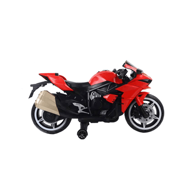 MOTO ELECTRICA NIÑOS ALTA GAMA LUCES LED Y SONIDOS ROJA - 2