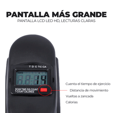 Pedalera Mini Bicicleta Manos/pies Y Contador Pro - 7