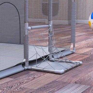 CORRAL SEGURIDAD MUNDO ONLINE LIFE-2226 GRIS BEBE 180CM CON ARO Y ARCO - 6