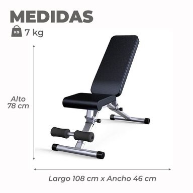 MAQUINA MUNDO ONLINE DE EJERCICIOS BANCO ABDOMINALES MULTI POSICIONES - 3