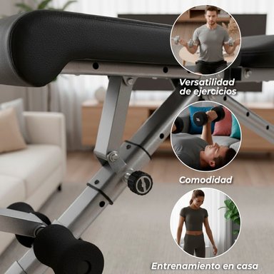 MAQUINA MUNDO ONLINE DE EJERCICIOS BANCO ABDOMINALES MULTI POSICIONES - 4