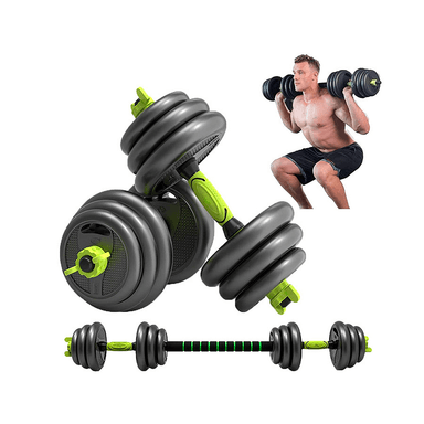 SET MANCUERNAS SPORTIME ACERO 40 KG ARMABLES MULTIFUNCIÓN - 2