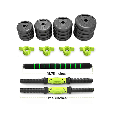 SET MANCUERNAS SPORTIME ACERO 40 KG ARMABLES MULTIFUNCIÓN - 3