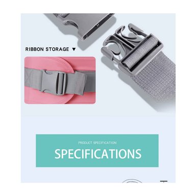 PORTABEBÉ MUNDO ONLINE ERGONÓMICO CON SOPORTE Y BOLSO GRIS - 5
