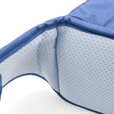 PORTABEBÉ MUNDO ONLINE ERGONÓMICO CON SOPORTE Y BOLSO AZUL - 4