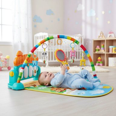 GIMNASIO 3 EN 1 MUSICAL PIANO PARA BEBE - 5