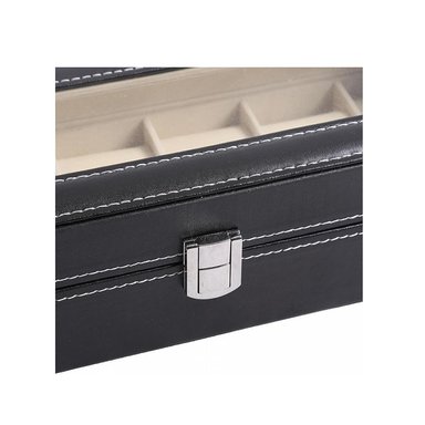CAJA ORGANIZADORA 6 RELOJES DE LUJO EXCELENTE CALIDAD - 4