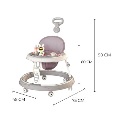 ANDADOR CAMINADORA BEBE PLEGABLE ASTRONAUTA CON SONIDO - 7