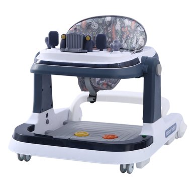 ANDADOR CAMINADORA CAMION MUSICAL BEBE ANTICAIDA STYLISH -AZUL - 1