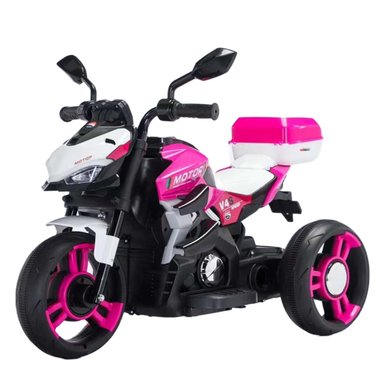 MOTO ELECTRICA NIÑO A BATERIA NITRO ITALY V4 LUZ Y SONIDO - 1