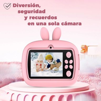 CAMARA DIGITAL INSTANTANEA MINI IMPRESORA TERMICA NIÑOS - 4